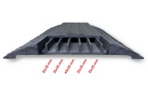 Kabelový most rohový s víkem