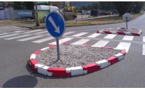 Obrubník plastový, mobilní Obrubník plastový, mobilní