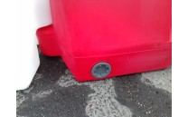 Plastové svodidlo - červené