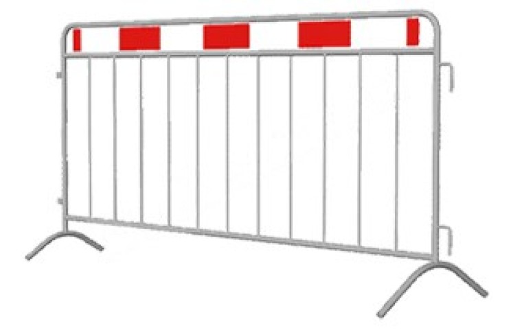 Plotová zábrana s reflexní folií