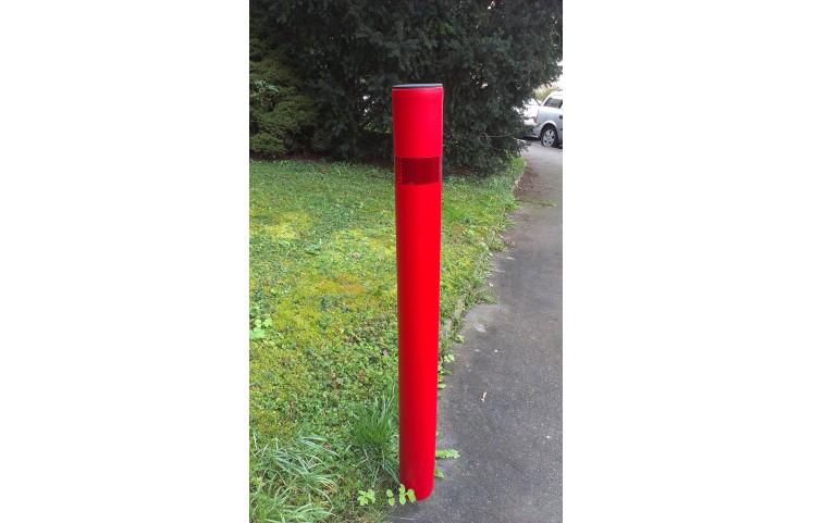 Směrový sloupek Z11g červený
