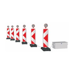 Souprava 5 výstražných světel
