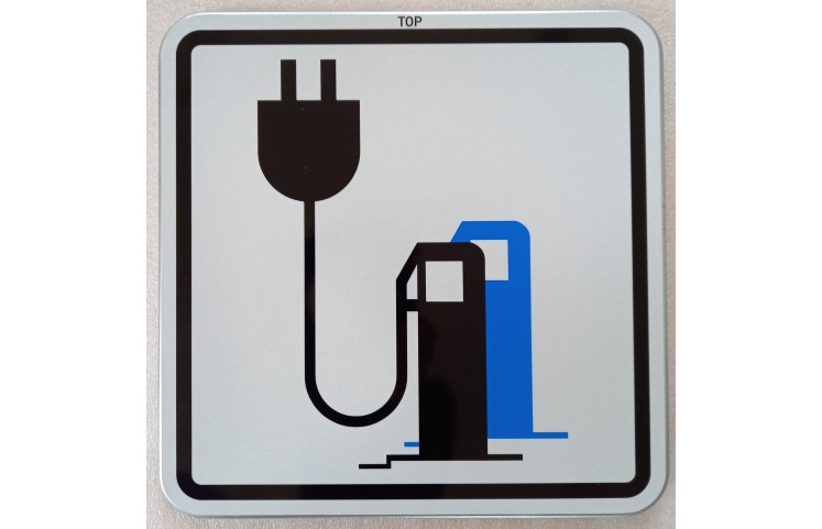 Dodatková tabule - Dobíjecí stanice Dodatková tabule - Dobíjecí stanice