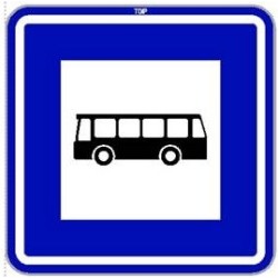 Dopravní značka IJ4a - Zastávka