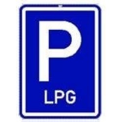 Dopravní značka IP11 - Parkoviště LPG