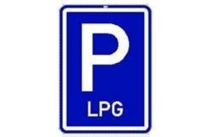 Dopravní značka IP11 - Parkoviště LPG