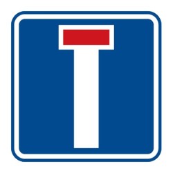 Dopravní značka IP10a - Slepá pozemní komunikace