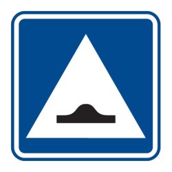 Dopravní značka IP2 - Zpomalovací práh