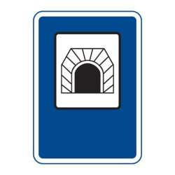 Dopravní značka IZ3a - Tunel