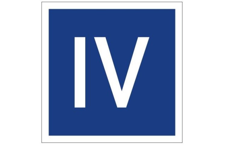 Plavební znak E5.3 - Maximální počet plavidel, která smějí stát těsně vedle sebe Plavební znak E5.3 - Maximální počet plavidel, která smějí stát těsně vedle sebe