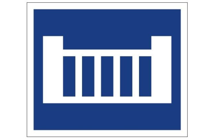 Plavební znak E3 - Jez