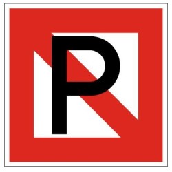 Plavební znak A5 - Zákaz stání (na kotvě nebo vyvazování na břehu)