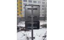 Nástavec pro sloupky na dopravní značky Nástavec pro sloupky na dopravní značky