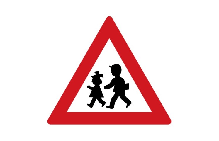 Dopravní značka A12b - Děti