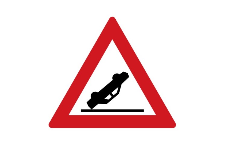 Dopravní značka A27 - Nehoda