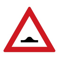 Dopravní značka A7b - Pozor zpomalovací práh