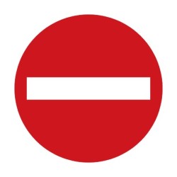 Dopravní značka B2 - Zákaz vjezdu všech vozidel