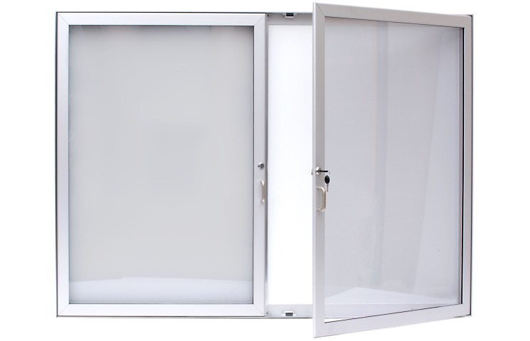 Informační Vitrína Standard Dvoukřídlá