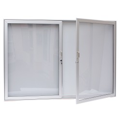 Informační Vitrína Delux Dvoukřídlá Oboustranná