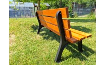 Litinová lavička Castel