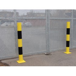 Ochranný sloupek žlutočerný