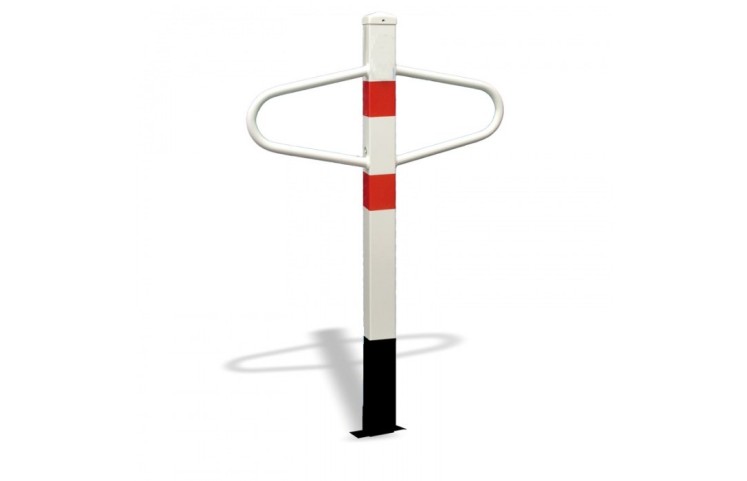 Pevný parkovací sloupek Motýlek - komaxit, k zabetonování Pevný parkovací sloupek Motýlek - komaxit, k zabetonování