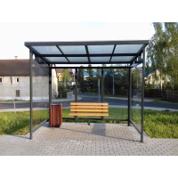 Autobusová zastávka Atlanta