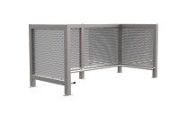 Ohrazení pro odpadové kontejnery Duo Ohrazení pro odpadové kontejnery Duo