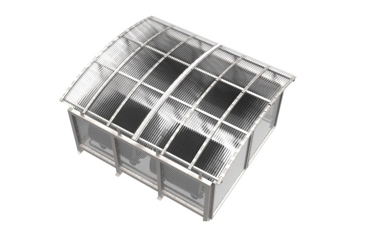 Přístřešek pro odpadové kontejnery Quattro