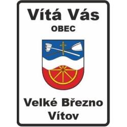 Dopravní značka - Uvítací tabule