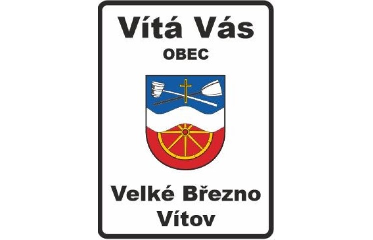 Dopravní značka - Uvítací tabule